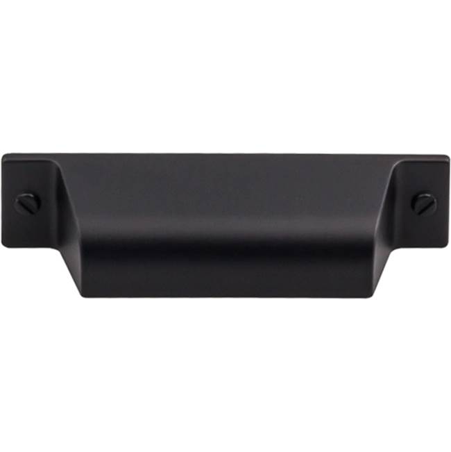Top Knobs Channing Cup Pull 2 3/4 Inch (c-c) Flat Black