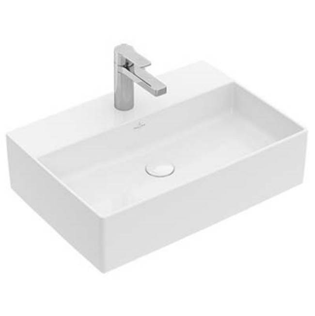 Kitchen & Bath Design CenterVilleroy And BochMemento 2.0 Surface-mounted washbasin 19 5/8'' x 16 1/2'' (500 x 420 mm) single hole