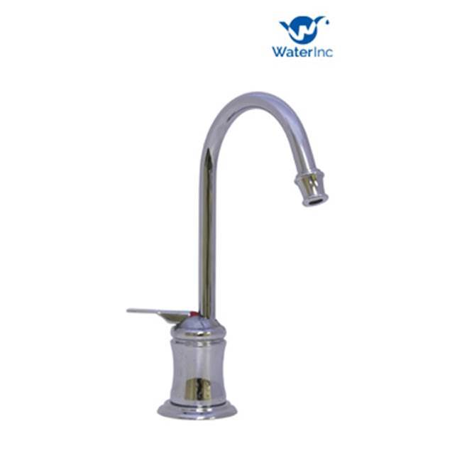 Kitchen & Bath Design CenterWater Inc610 Hot Only Faucet Only W/J-Spout For Filter - Stainless Steel