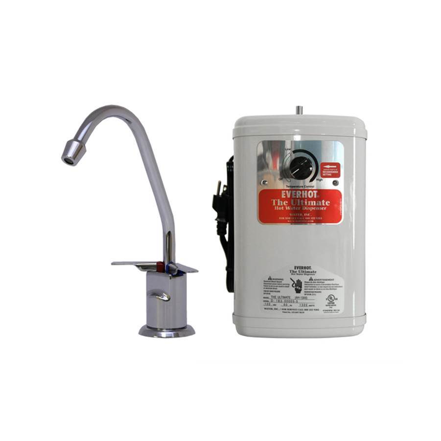 Water Inc Everhot LVH510 Hot Only System W/J-Spout For Filter - Satin Nickel