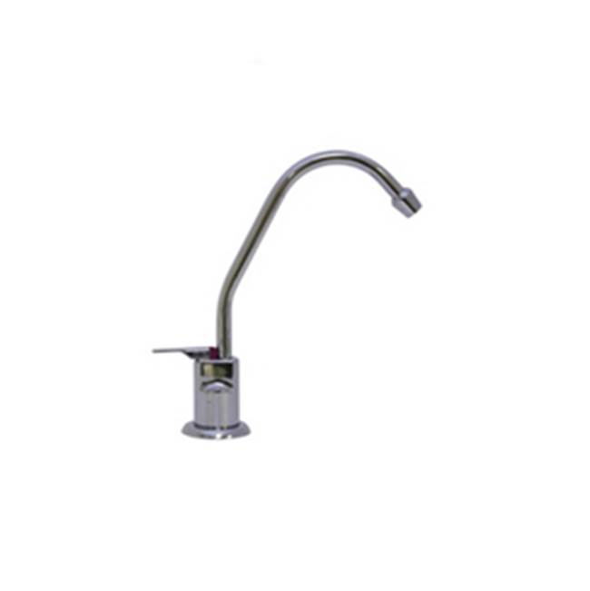 Kitchen & Bath Design CenterWater Inc500 Hot Only Faucet Only W/Long Reach Spout - Matte Black