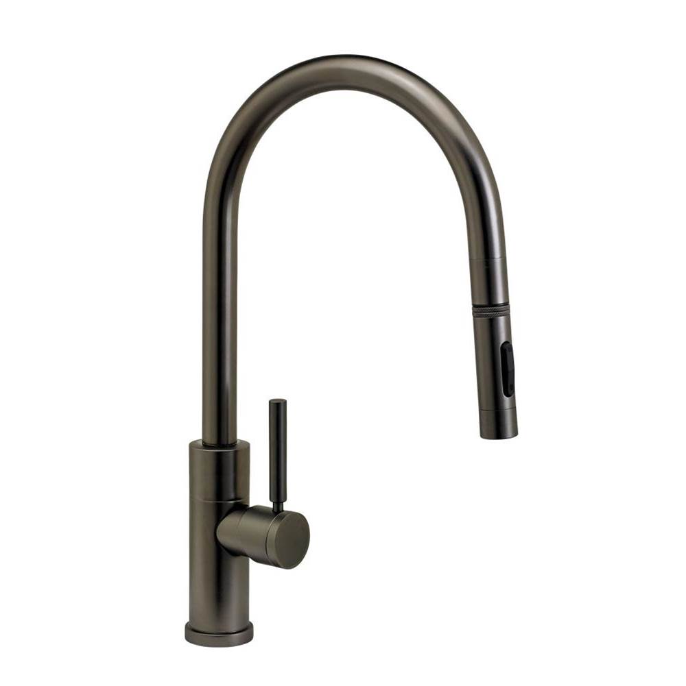 Kitchen & Bath Design CenterWaterstoneModern Plp Pulldown Faucet - Angled Spout - Toggle Sprayer - 2Pc. Suite